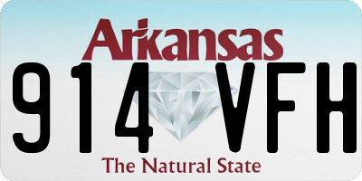 AR license plate 914VFH