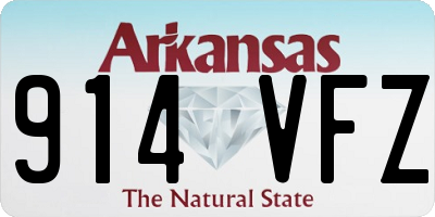 AR license plate 914VFZ