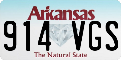 AR license plate 914VGS