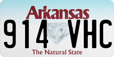 AR license plate 914VHC