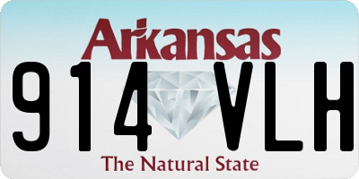 AR license plate 914VLH