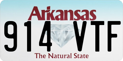 AR license plate 914VTF