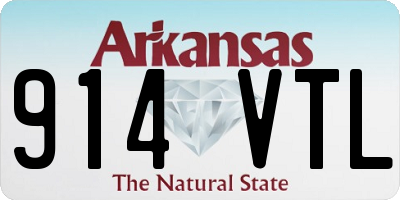 AR license plate 914VTL