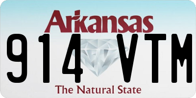AR license plate 914VTM