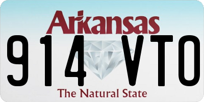 AR license plate 914VTO