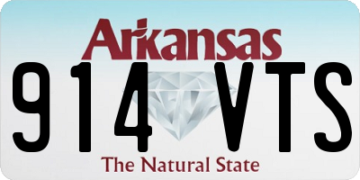AR license plate 914VTS
