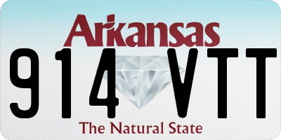 AR license plate 914VTT