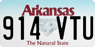 AR license plate 914VTU
