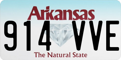 AR license plate 914VVE