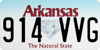 AR license plate 914VVG