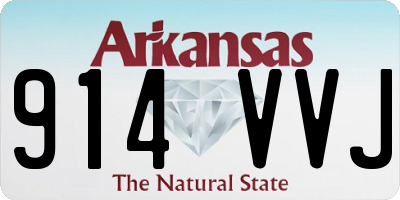 AR license plate 914VVJ