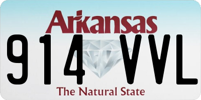 AR license plate 914VVL