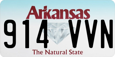 AR license plate 914VVN