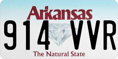 AR license plate 914VVR