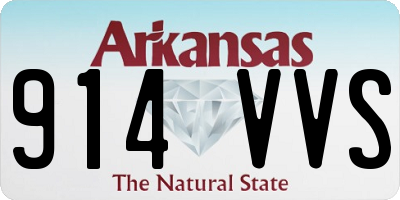 AR license plate 914VVS
