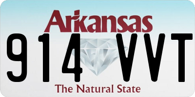 AR license plate 914VVT