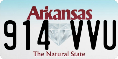 AR license plate 914VVU