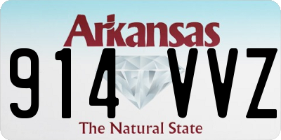 AR license plate 914VVZ