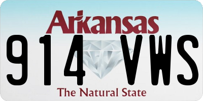 AR license plate 914VWS