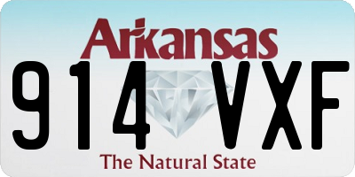 AR license plate 914VXF