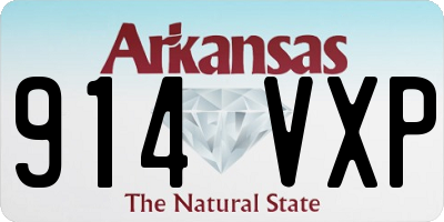 AR license plate 914VXP