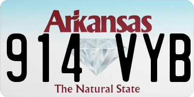 AR license plate 914VYB