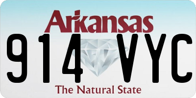 AR license plate 914VYC