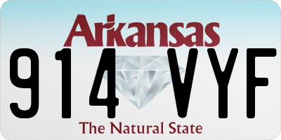 AR license plate 914VYF