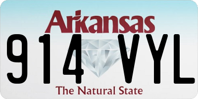 AR license plate 914VYL