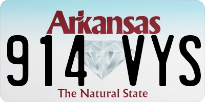 AR license plate 914VYS