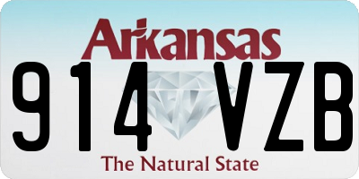 AR license plate 914VZB