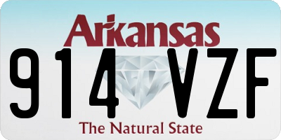 AR license plate 914VZF