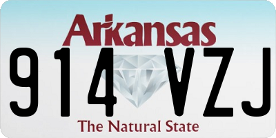 AR license plate 914VZJ