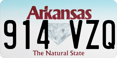 AR license plate 914VZQ