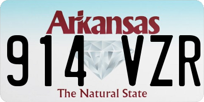 AR license plate 914VZR