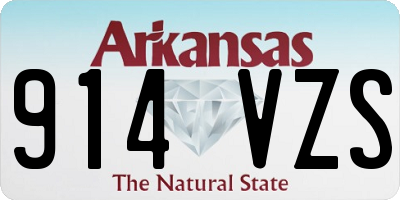 AR license plate 914VZS