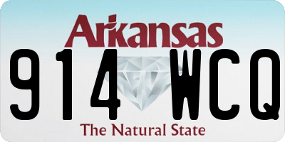 AR license plate 914WCQ