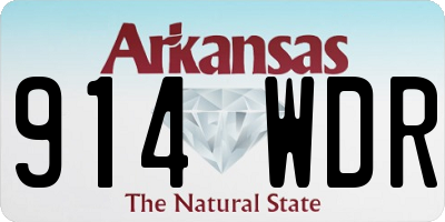 AR license plate 914WDR