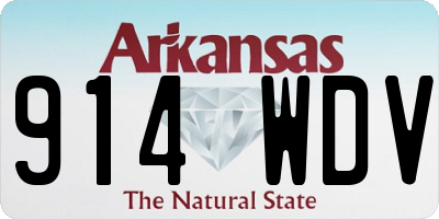 AR license plate 914WDV
