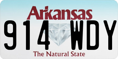 AR license plate 914WDY