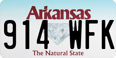 AR license plate 914WFK