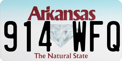 AR license plate 914WFQ