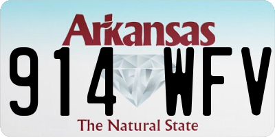 AR license plate 914WFV