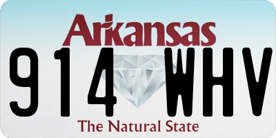AR license plate 914WHV
