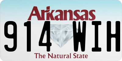 AR license plate 914WIH