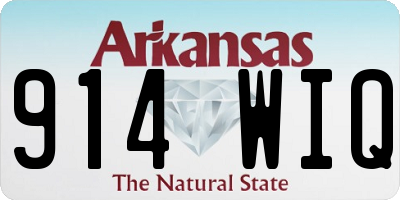 AR license plate 914WIQ