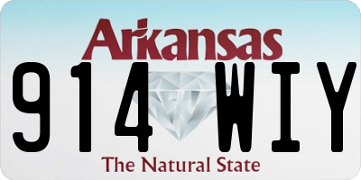 AR license plate 914WIY