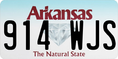 AR license plate 914WJS