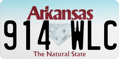 AR license plate 914WLC