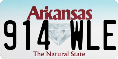 AR license plate 914WLE